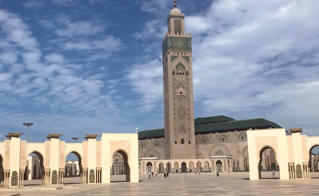 Inspiratie Revelion in Maroc: moscheea Hassan II din Casablanca